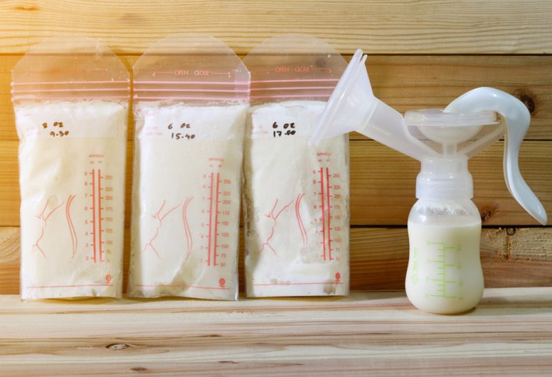 conservation du lait maternel
