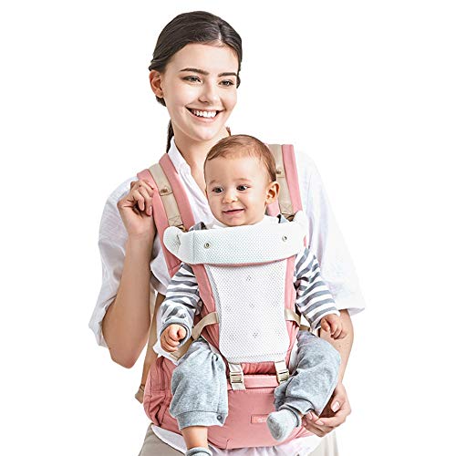 GBlife Porte Bébé Ventraux Ergonomique avec Siège à Hanche Poches